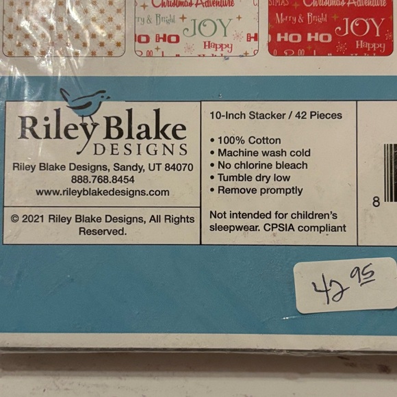 Christmas Adventure Fabric - 10-inch Stacker - Picture 5 of 8